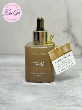 Sand + Fog Vanilla Toffee Eau de Parfum Oil